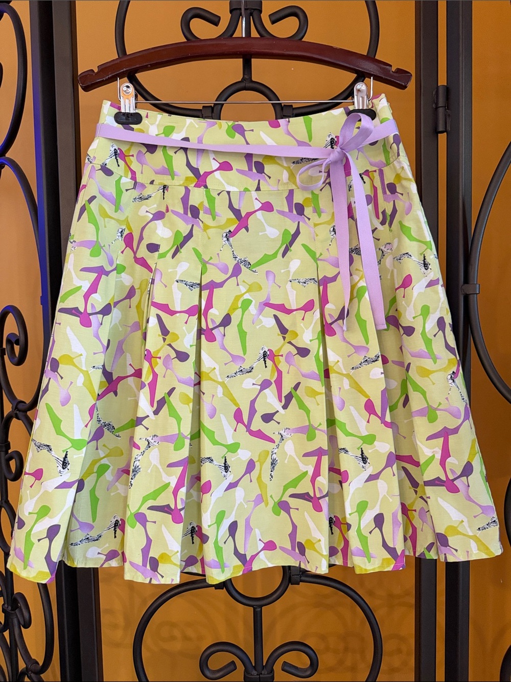 LIZ CLAIBORNE Shoe Princess A-Line Skirt